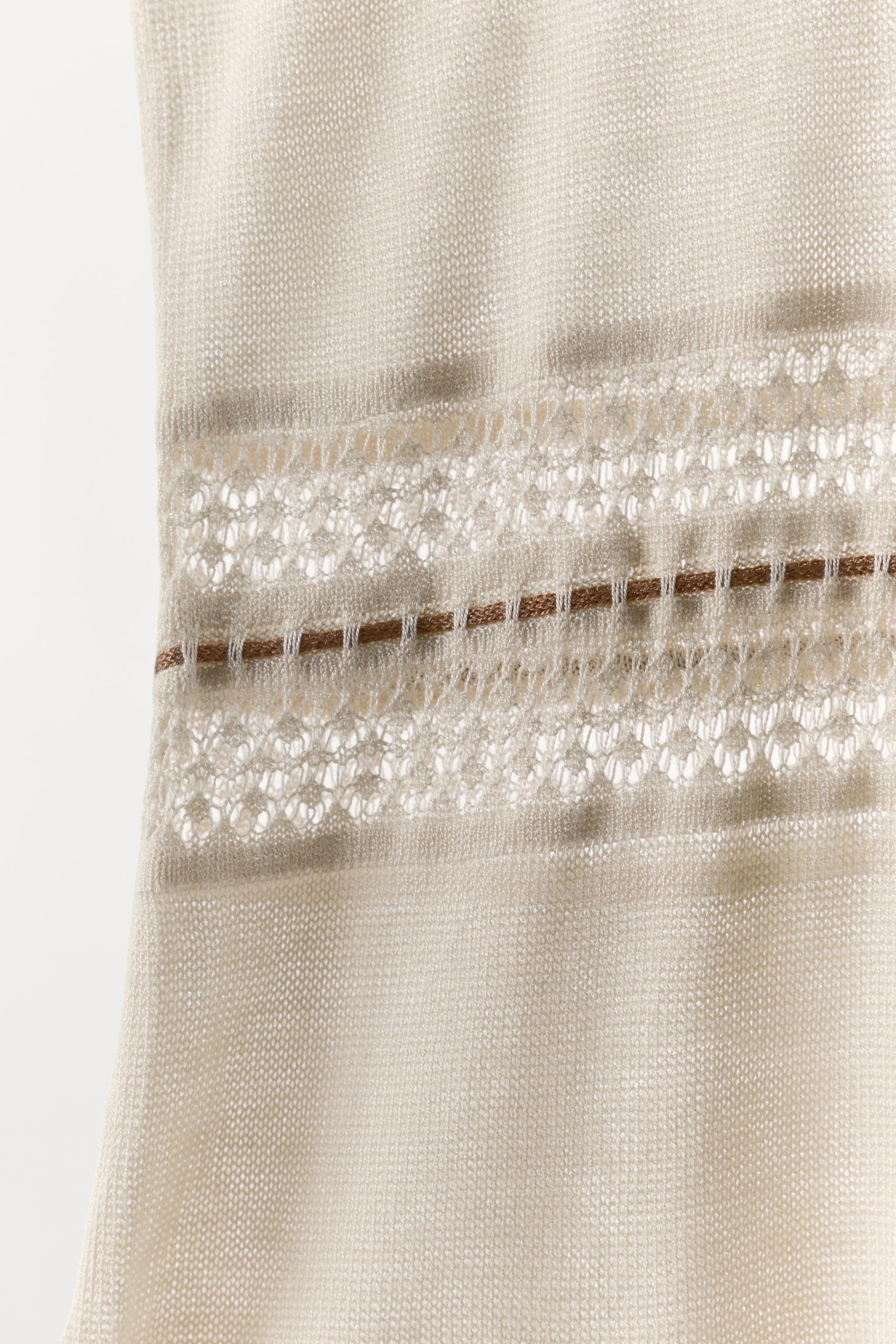 TOP TRICOT CONTRASTE